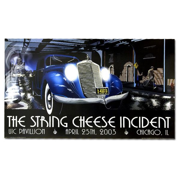 CHICAGO HUPPMOBILE POSTER