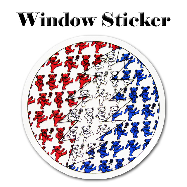 BEARS IN A BOLT WINDOW STICKER