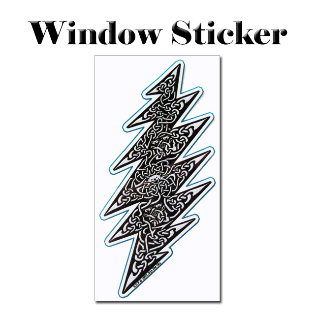 BOLT WINDOW STICKER