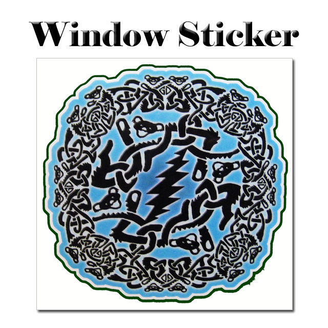 CELTIC DEAD WINDOW STICKER
