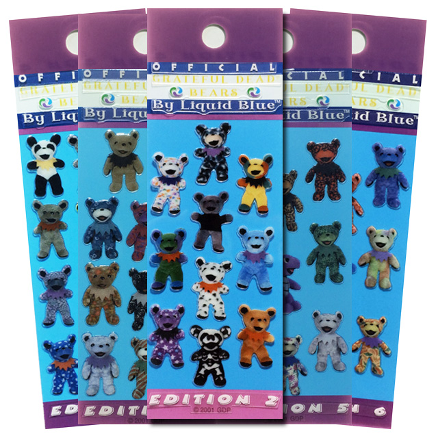 3D BEAN BEAR STICKER