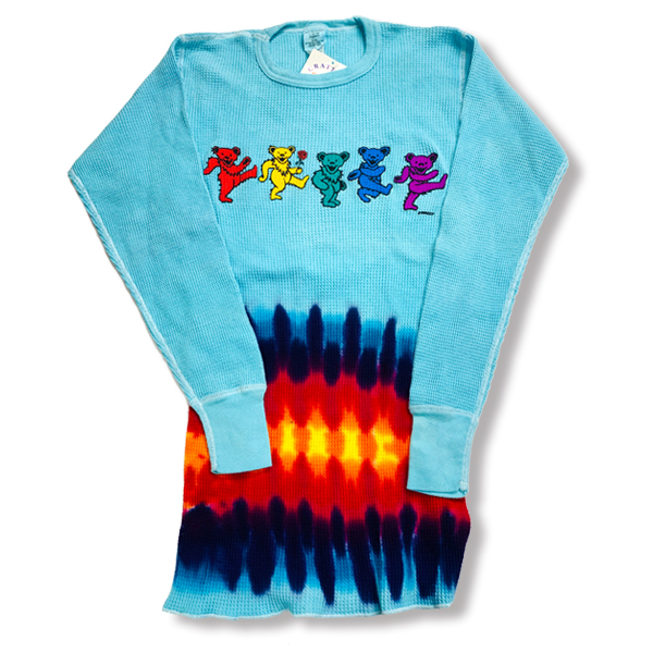 ROW OF BEARS TD THERMAL BLUE