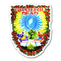 SCARLET FIRE STICKER