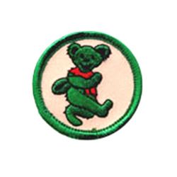 GREEN BEAR PATCH