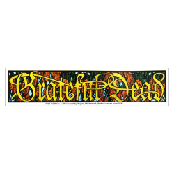 GRATEFUL DEAD ROSE BUMPER STICKER