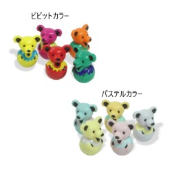 グレイトフルデッド タンブリンベアー / GRATEFUL DEAD TUMBLIN' BEAR / インテリア おもちゃ マスコット アメリカン雑貨 起き上がりこぼし