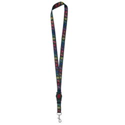 GD DANCING BEAR AND BOLT LANYARD
