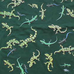 LOOK & TOUCH ADULT LIZARDS T-SHIRTS L