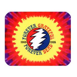 FOREVER GRATEFUL TIE-DYE MOUSEPAD
