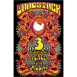 WOODSTOCK 3NIGHTS STICKER