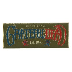 グレイトフルデッド ゴールドバー メタル ステッカー / GD GOLD BAR METAL STICKER