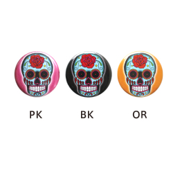 SUNNY BUICK ROSE SUGAR SKULL BUTTON
