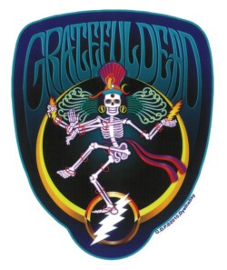 GD SHIVA CRESCENT 6" STICKER / グレイトフルデッド シーバ クレセント ステッカー 6インチ