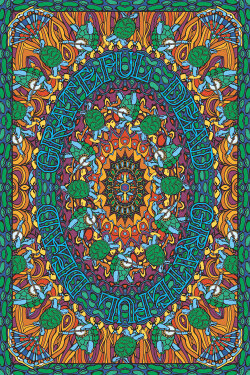 GRATEFUL DEAD TERRAPIN DANCE TAPESTRY