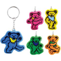 GD BEAR REFLECTOR KEY RING