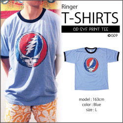 【RINGER TEE】LARGE SYF RINGER T BL