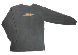 【 MOLECLUE LONG SLEEVE CHARCOAL 】モレキュール ロングスリーブ