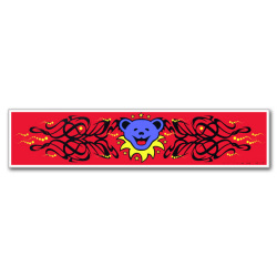 BEAR HEAD BUMPER STICKER
