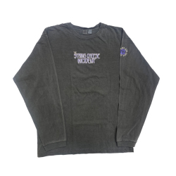 【 NEW YEAR'S 2003 LONG SLEEVE CHARCOAL  Mサイズ】ニューイヤーズイブ 2003