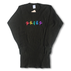 ROW OF BEARS THERMAL DARK GRAY