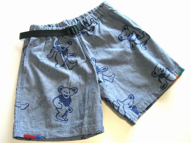 GRATEFUL DEAD BEAR,グレイトフルデッド,デッドベア,ショーツ,ハーフ