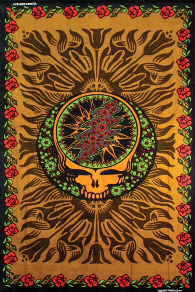 GRATEFUL DEAD SYF ROSE TAPESTRY
