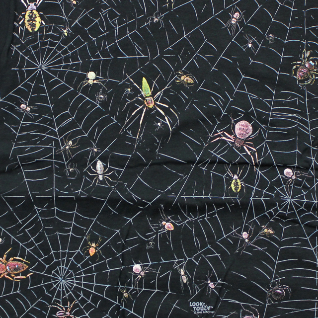 LOOK & TOUCH ADULT SPIDERS T-SHIRTS