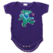 BEAR & HEART BATIK SHORT SLEEVE ROMPER BABY KID'S JUMP SUIT