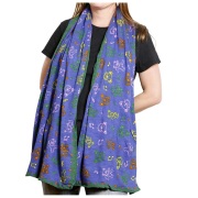 GD MUSIC BEAR SCARF / グレイトフルデッド ミュージック ベアー スカーフ