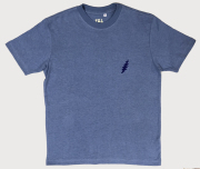 GRATEFUL DEAD ヘンプ　刺繍　ボルト　Tシャツ