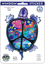 TURTLE PEACE STICKER