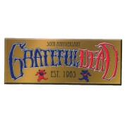 グレイトフルデッド 50周年 ステッカー / GD 50TH ANNIVERSARY STICKER