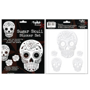 SUNNY BUICK　WHITE SUGAR SKULL STICKER SET