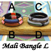 MALI BANGLE LARGE / RECYCLED PLASTIC MATS