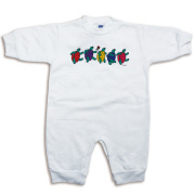 ROW OF TERRAPINS FLEECE ROMPER BABY KID'S JUMP SUIT