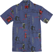 JIMI HENDRIX SIGN HAWAIIAN SHIRTS