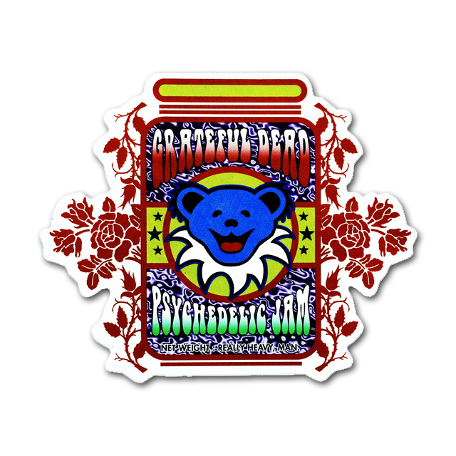 PSYCHDELIC JAM STICKER