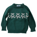 GD BEAR WOOL KIDS SWEATER GR