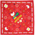 WOODSTOCK BANDANA PEACE FLOWER