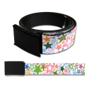 SPLATTER WH/MULTI WEBBING BELT