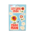 GROW PEACE MULTI PAK STICKER