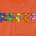 DANCING BEARS YOUTH ORANGE T-SHIRTS