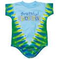 GRATEFUL BABY TIE-DYE SHORT SLEEVE ROMPER BABY KID'S JUMP SUIT