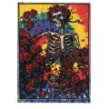 グレイトフルデッド スカル アンド ローズ ステッカー / GD SKULL AND ROSES STICKER / シール GRATEFULDEAD