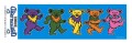 GD RAINBOW BEARS 5" STICKER / グレイトフルデッド レインボー ベアー ステッカー 5インチ