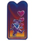 GD BEAR HEART 2.75" MINI STICKER / グレイトフルデッド ベアー ミニ ステッカー 2.75インチ