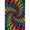 GRATEFUL DEAD DANCING BEARS SPIRAL TAPESTRY