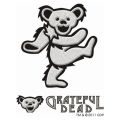 GD DANCING BEAR RUB ON STICKER E SV