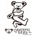 GD DANCING BEAR RUB ON STICKER D WH