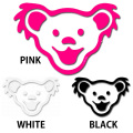 BEAR HEAD STICKER
